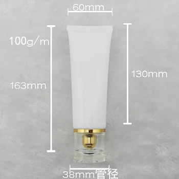 

100ML Plastic Squeeze Tube Silkscreen Cosmetic PE Tubes