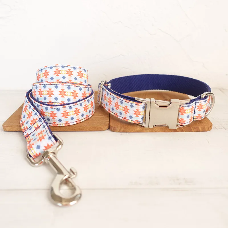

GLORIOUS KEK Dog Collars and Leads for Large Dog Personalized Custom The Lantern Designer Pet Collar Adjustable Durable Necklace