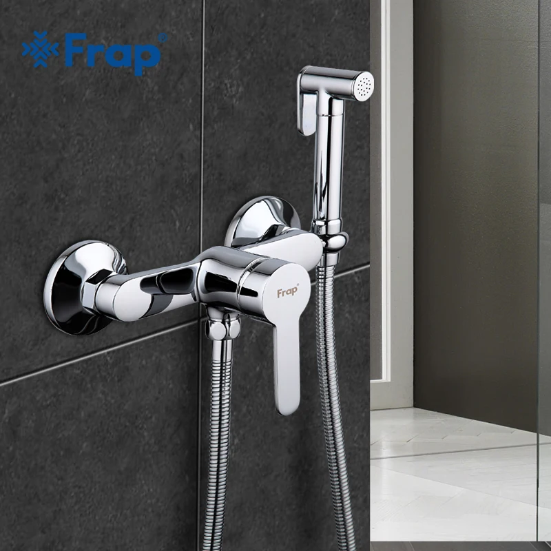 Frap Bidet Faucets Brass Bathroom Shower Tap Bidet Toilet Sprayer Bidet Washer Mixer Muslim Shower Ducha Higienica F2041
