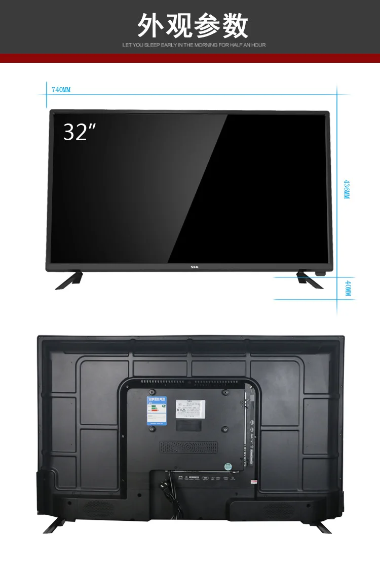 HTB1i2JAbdfvK1RjSspoq6zfNpXa2 65 inch 4K led monitor screen display WIFI android Internet TV smart T2 led television TV