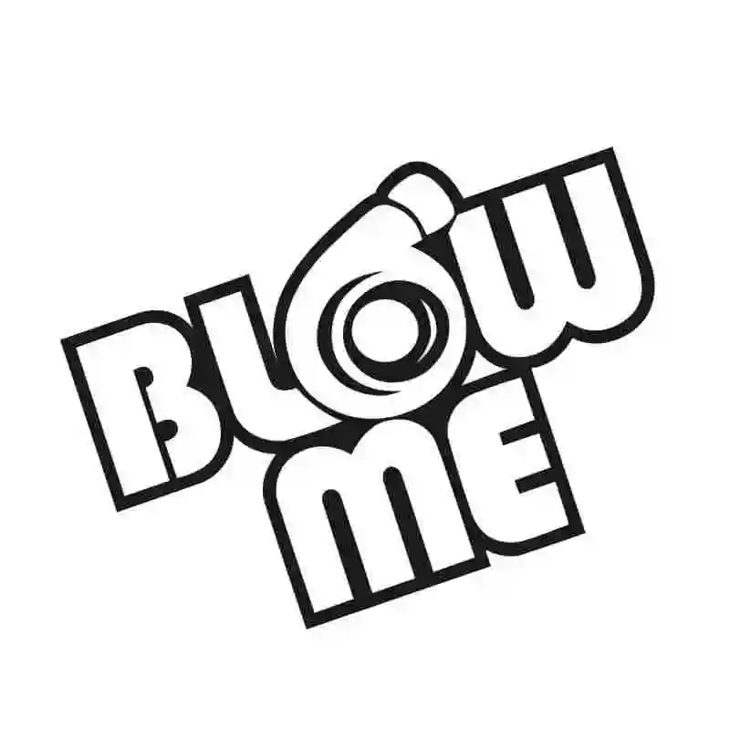 Blow me turbo автомобиль грузовик окно веселый наклейка бампер виниловая гоночный