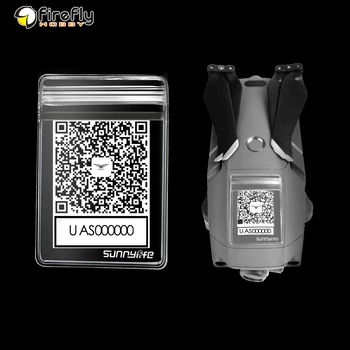 

Sunnylife QR Code Phone Number Sticker Waterproof Protective Bag for DJI MAVIC 2 Phantom 4 SPARK XIAOMI YUNEEC Q500 H480 Drone