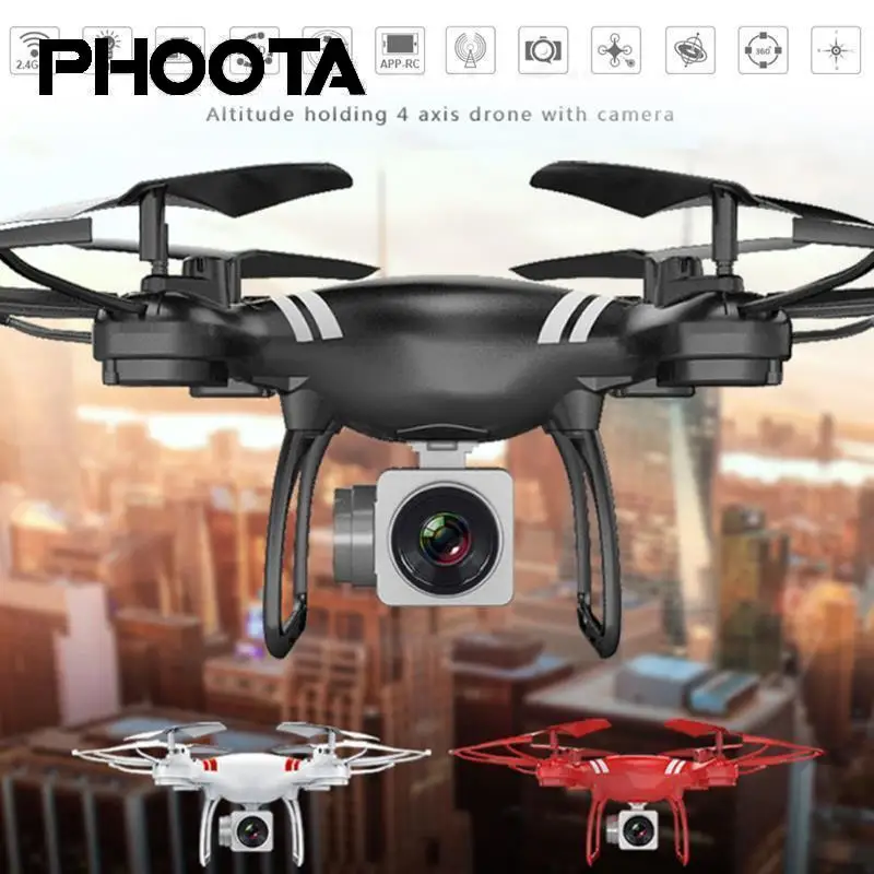 

Drone 2.0MP HD Camera Gps wifi Lighting High Performance 6-Axis Gyro One Key Take Off Speed Adjustable Quadcopter