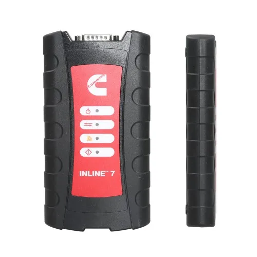 

INLINE 7 Data Link Adapter Insite v8.3 Data Link Adapter Diesel Truck Scanner for Cu-mm-ins Heavy Duty Truck Diagnostic Tool