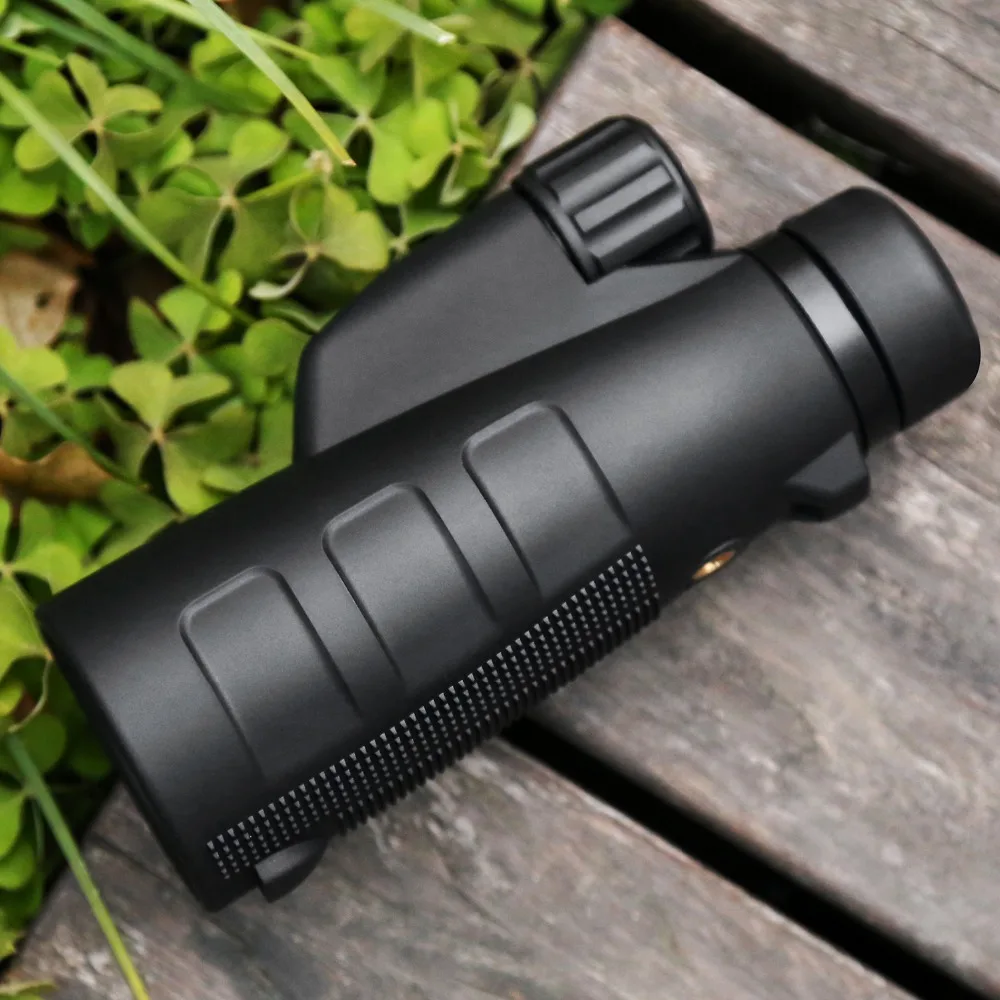 EYESKEY HD 10x50 Eyeskey ماء أحادي BaK4 بريزم البصريات تلسكوب ل Caming الصيد في الهواء الطلق مع ترايبود شحن مجاني