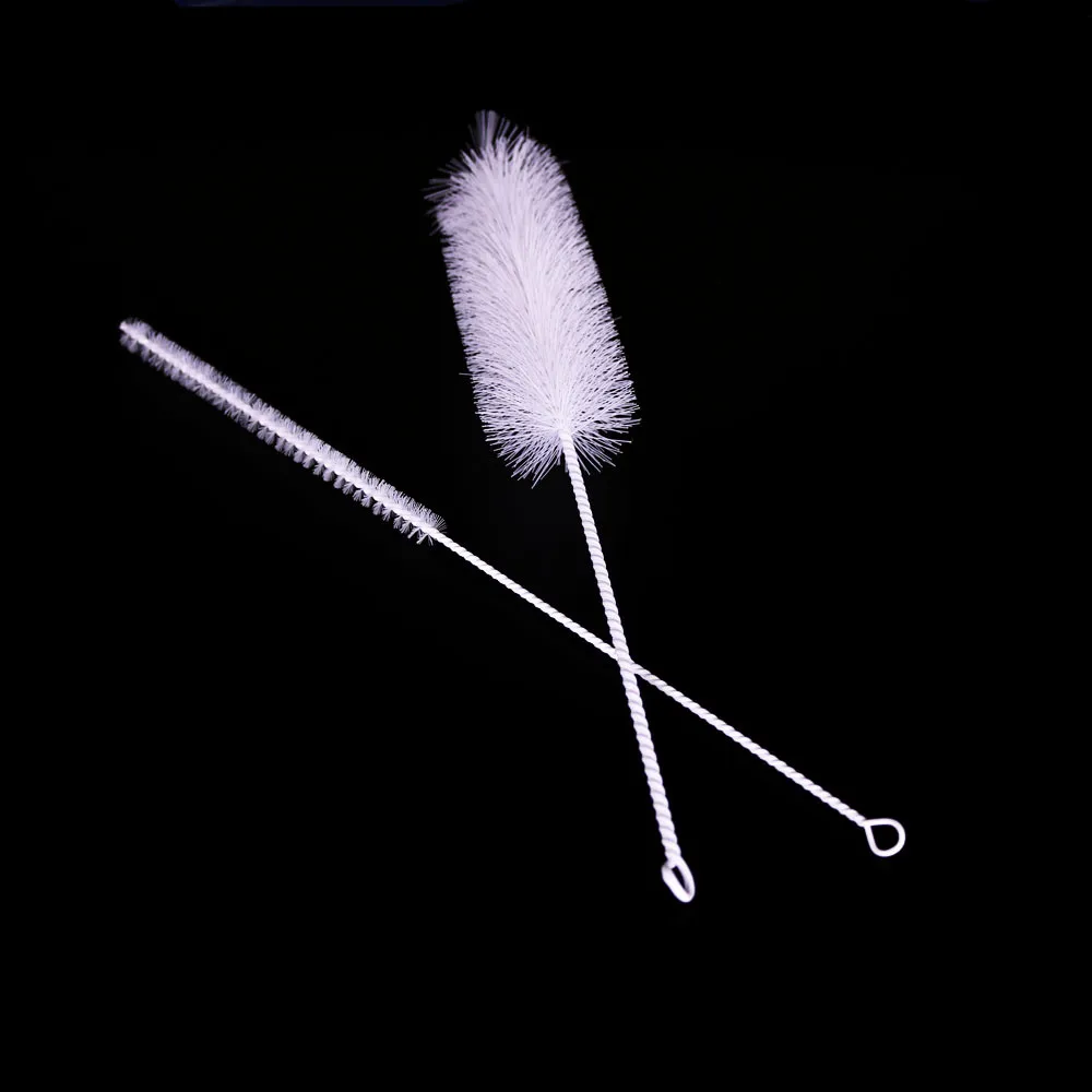 34cm Length Hookah Cleaning Brush For Shisha Hose Hookah Base Vase W/ 2