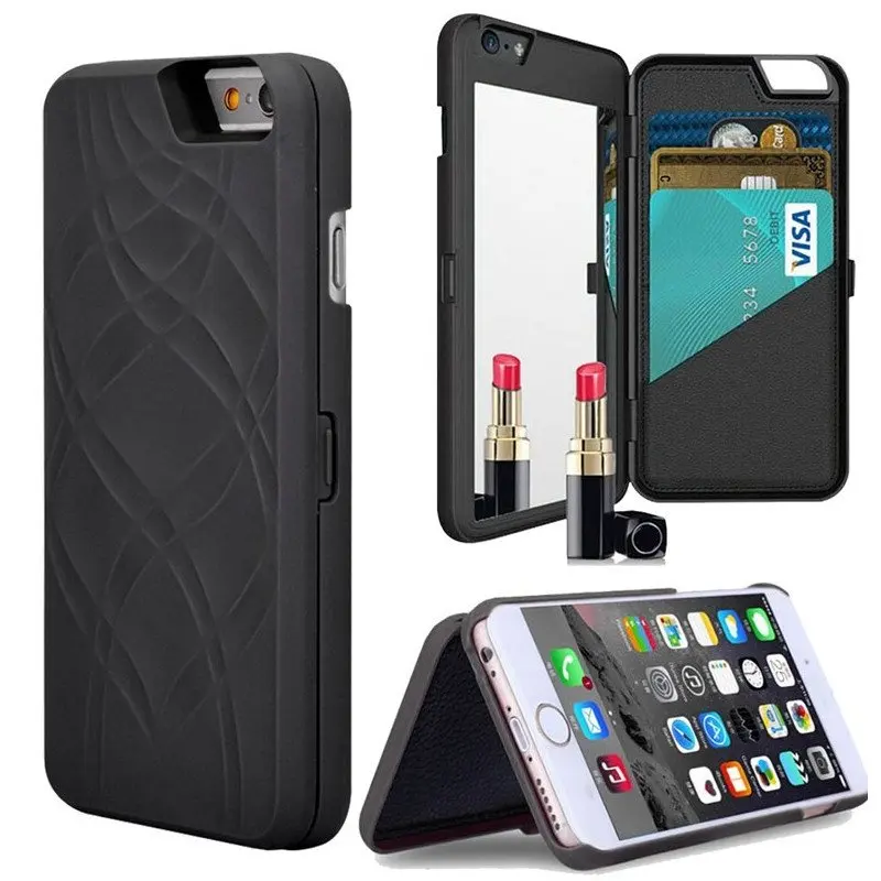 New-Multifunction-2-in-1-Snap-On-Mirror-Wallet-Case-for-fund