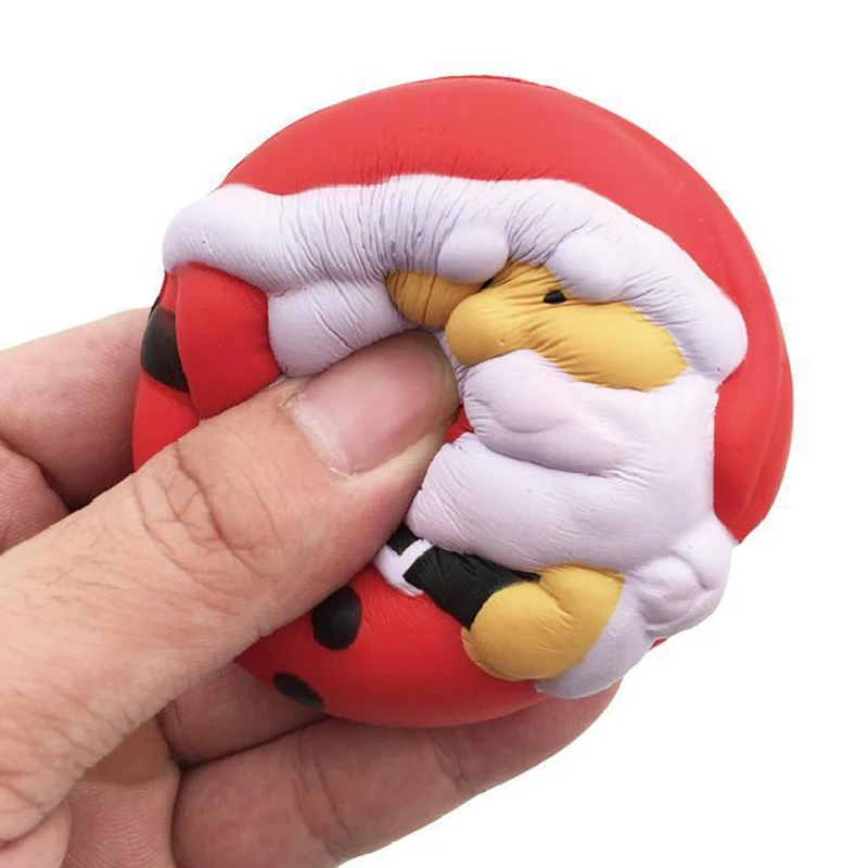 Мягкими забавная Рождественская елка подарок Squishies мультфильм медленно поднимающийся фрукты ароматические, игрушка для снятия стресса, игрушка для детей, анти-стресс мягкая игрушка
