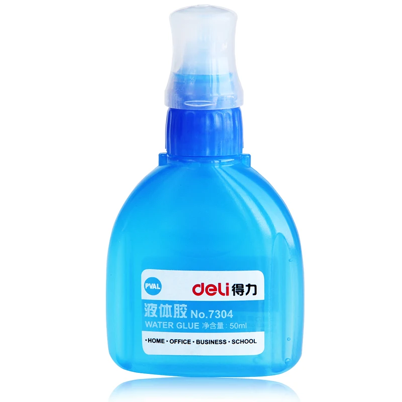 

50ml liquid glue with brush head paste glue financial supplies office supplies stationery