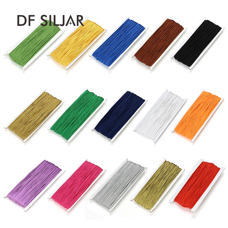 

34Yards/lot Chinese Soutache Snake Belly Nylon Rope Cord DIY Thread Cords Material Jewelry DIY Jewelry Making Findings Y1690