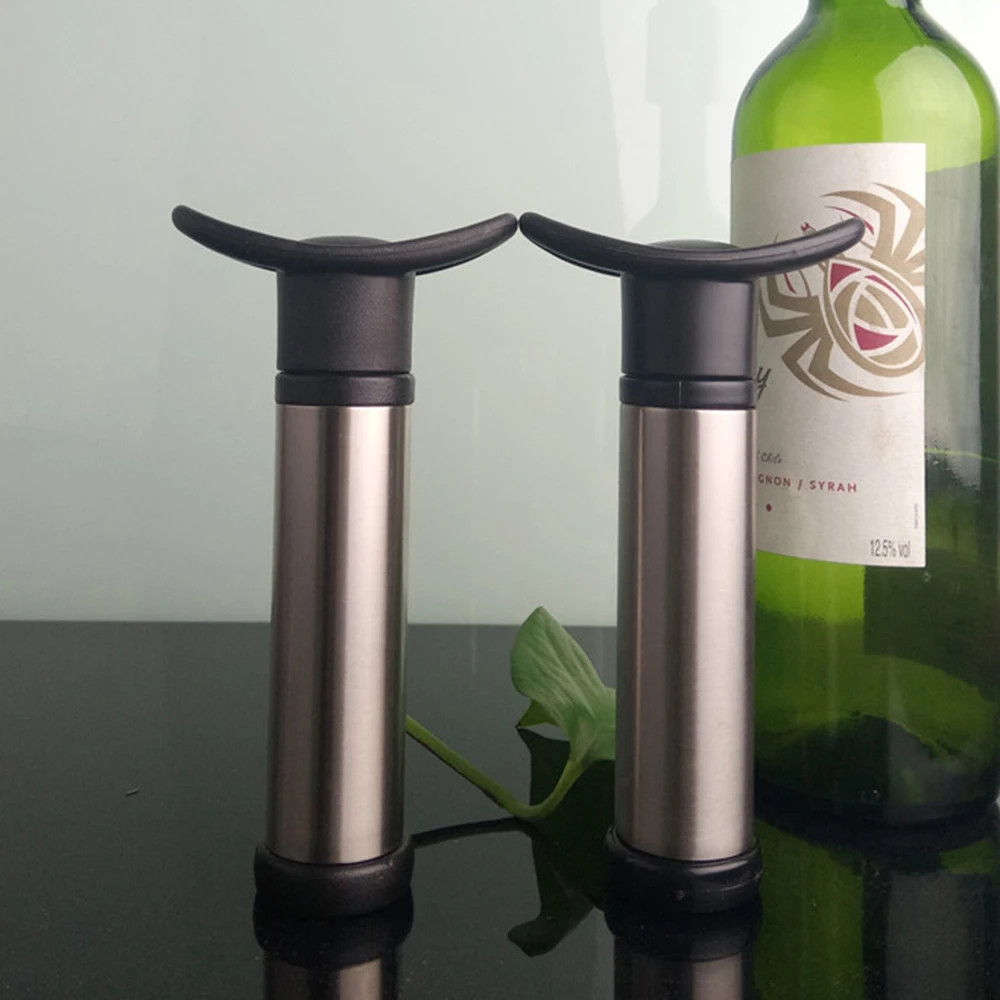 Wine Saver Vacuum Pump Champagne Bottle Vacuum Sealed Stopper Stainless