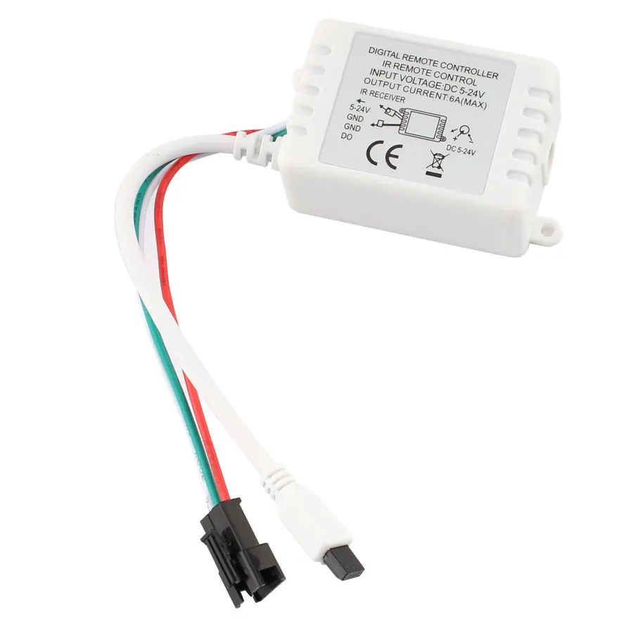 

24Key DC 12 V IR Remote DC 12V 5V LED Controller WS2812B WS2811 Remote Controller For Strip Light Lamp WS2812 WS2811