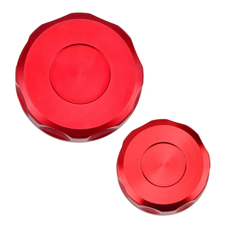 H2CNC Front Brake Clutch Fluid Reservoir Master Cylinder Covers Caps Cases Kit For SUZUKI GSX-R1000 GSXR1000 2007-2008 GSXR 1000
