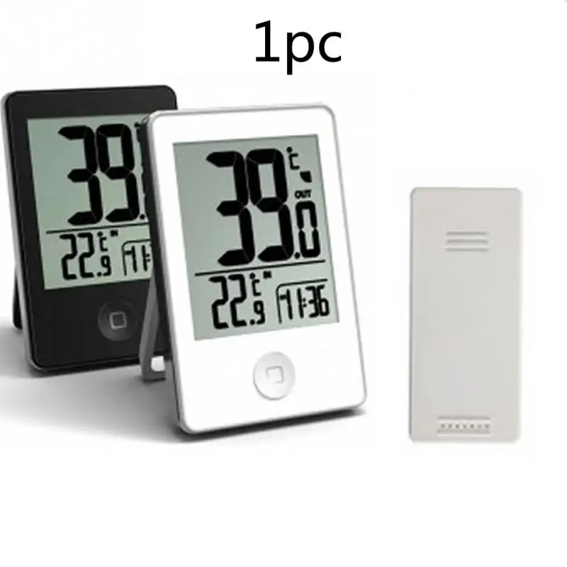 

TS C01 LCD Display Tool With Sensor Home Wireless Digital Thermometer Indoor Outdoor Temperature Meter Weather Measuring Gauge