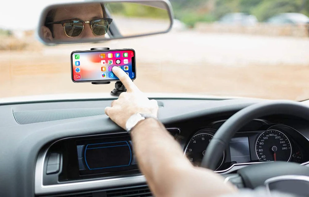 TOMKAS Holder For Phone in Car Qi Wireless Charger For iPhone X 8 Plus Mobile Phone Support Car Phone Holder For Samsung S9 S8