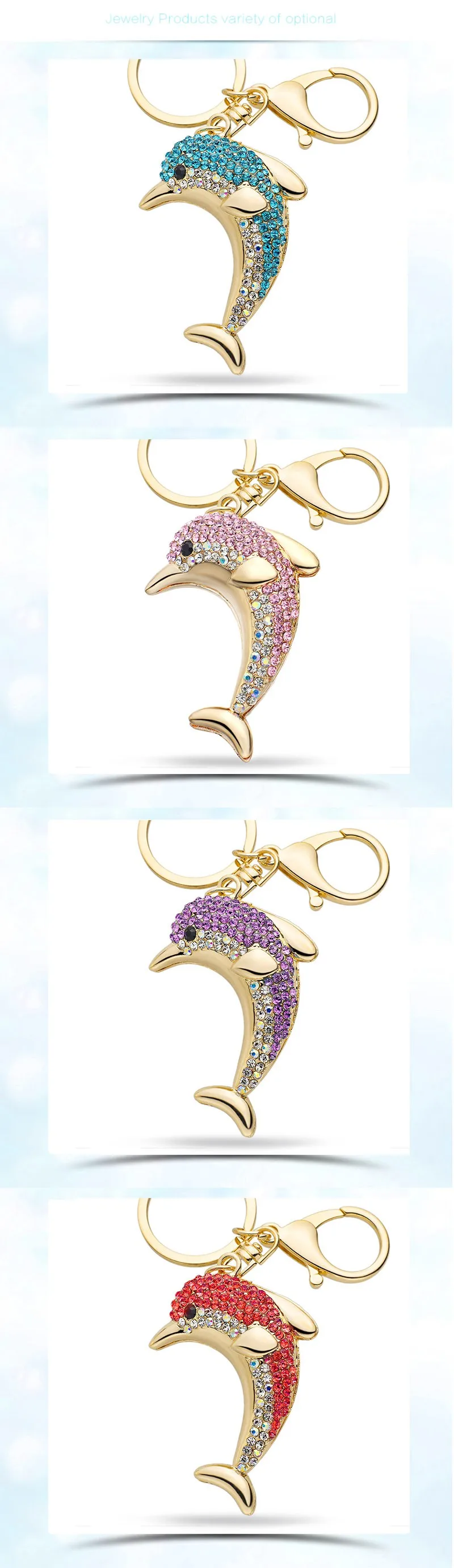 Dalaful – Porte-clés Porte-clé En Forme De Dauphin Porte-clé Pour
