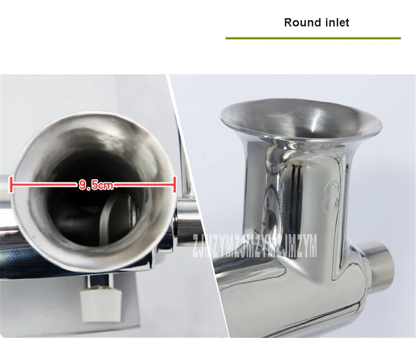 Номер 8, домашняя ручная мясорубка из нержавеющей стали 304, ручная мясорубка, измельченное мясо, рубленые овощи, начинка, ароматная колбаса