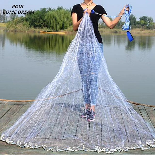 Usa Style Cast Net Hand Throw Net Fish Trap Fishing Net China