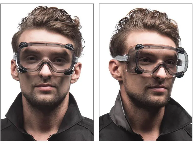 Deltaplus 101124 Protective Goggles Transparent Safety Glasses Anti-splash Anti-impact Industrial Dust Windproof Lab Eyewear  (5)