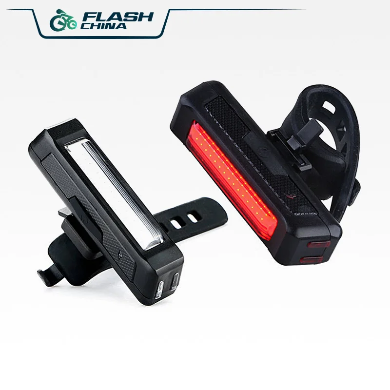 

High Quality Bicycle LED Tail Light Warning Light High Brightness 6 Cool Flash Modes USB Charging waterproof Bike Rear Light
