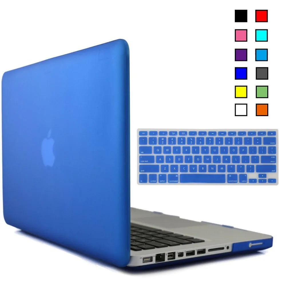 Rubberized-Matte-shell-case-for-Macbook-Pro-13-15-inch-with-Silicone-Keyboard-Film-English-US (2)