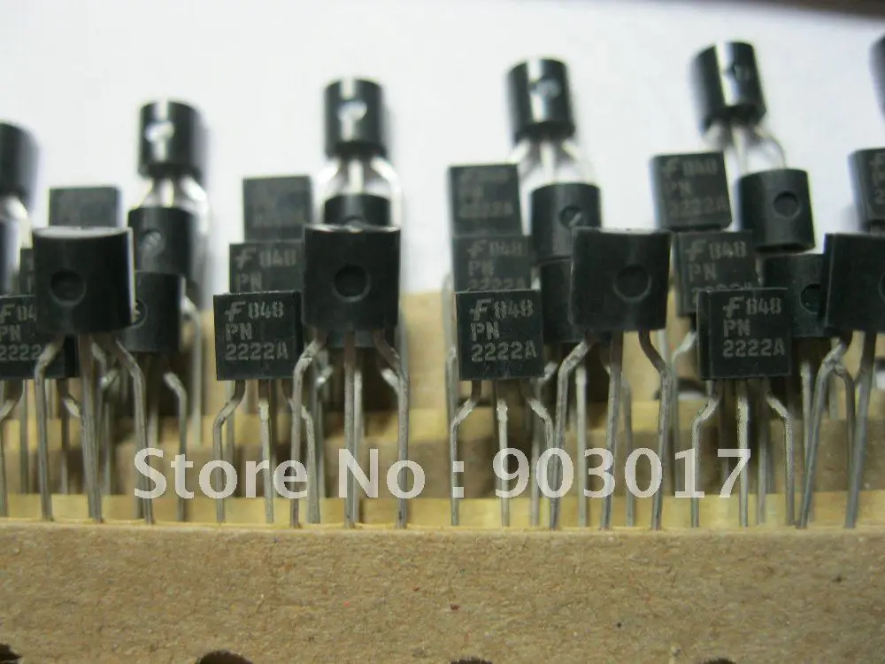 Transistor PN2222A PN2222 TO 92 NPN 100 Pcs Per Lot HIGH Quality HOT ...