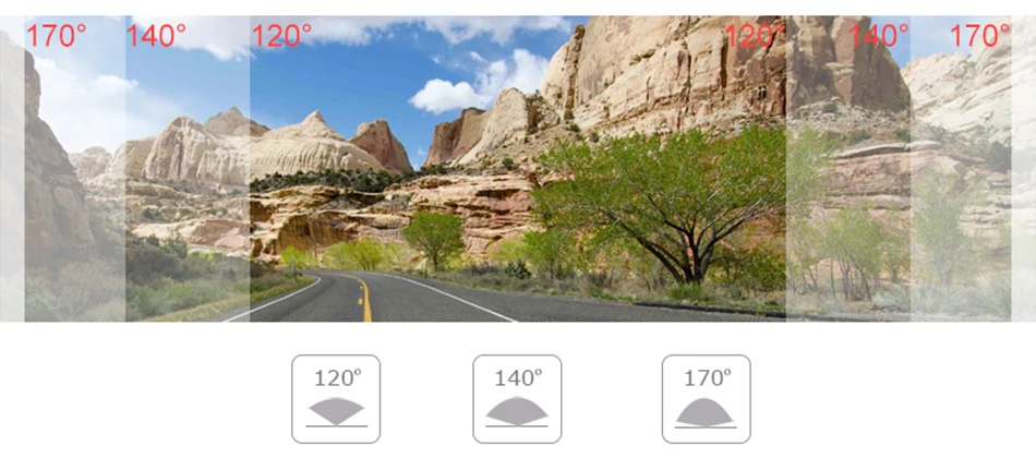Car DVR Dash Cam Night Vision 1080P Full HD Parking Monitor G-Sensor WDR Battery built-in (5)
