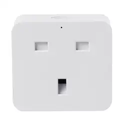 Smart Plug Wi-Fi Беспроводной удаленного Управление штепсельная розетка стандарта Великобритании таймер без Hub Энергосбережение Применение