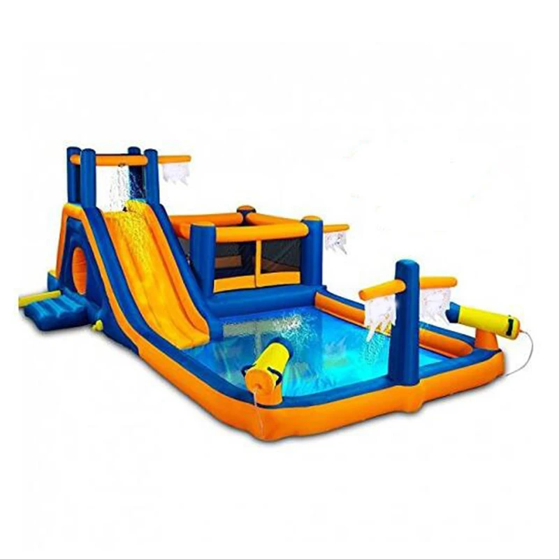 Надувная горка для парка развлечений Happy hop надувная детей|park kids|pool slide kidskids park |