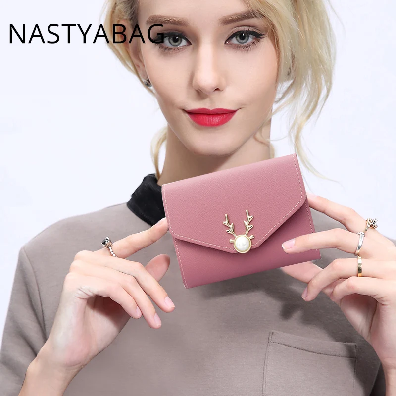 Fashion Wallet Small Women Brand Purse Women Leather Wallets Mini Ladies Clutch font b Money b