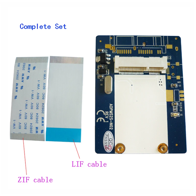 MSATA к ZIF конвертер карта CE к mSATA к ZIF/LIF HDD адаптер карта