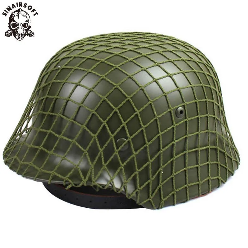 Тактический военный армейский шлем SINAIRSOFT сетчатый чехол для пейнтбольного шлема