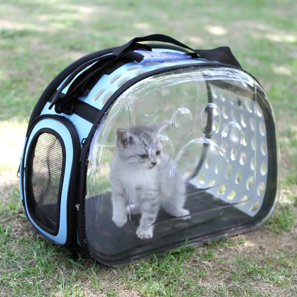 Creative Small Transparent Pets Bag Fashion Small Pets Outdoor Bag