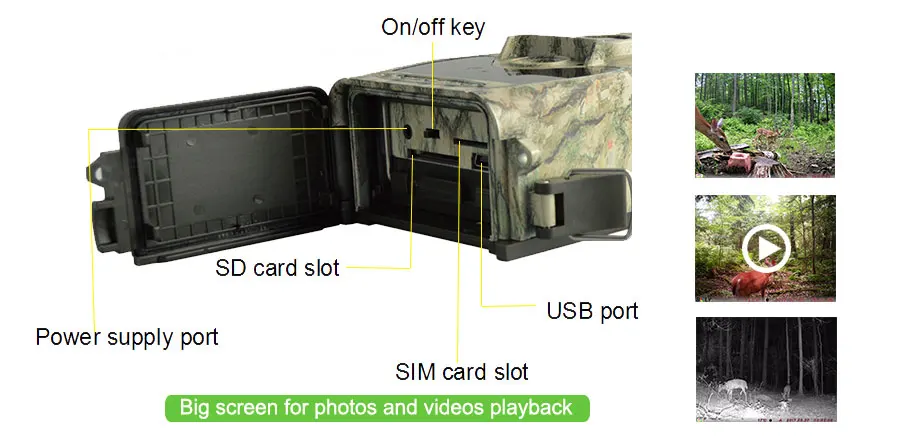 Bolyguard охотничья камера 2G MMS GPRS Беспроводная Дикая камера 18MP 850nm IRLEDs тепловизор фото ловушки Скаут Трейл игровая камера