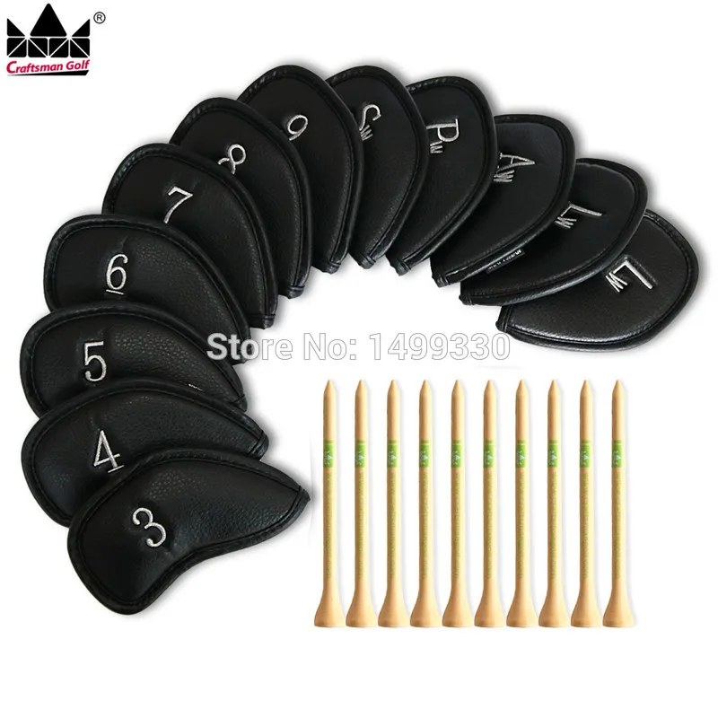Craftsman Golf Iron Head Covers Wedges Headcovers Numbered 3 4 5 6 7 8