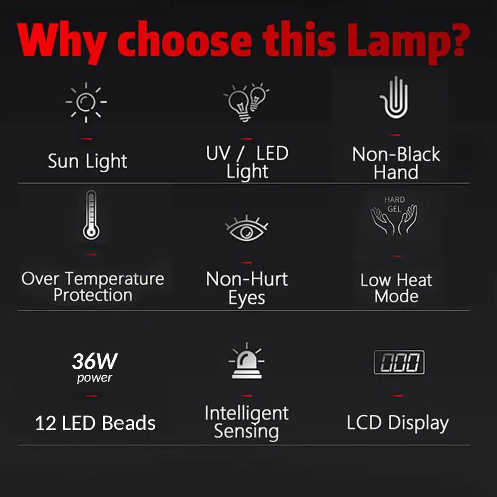 Jual Lampu UV Kuku Manicure LED Kuku Pengering Pengering Pengering Pengering Cat Kuku Es Lampu dengan 12 Pcs LED 30 S 60 S 90 S Auto Sensor Nail Art Alat Beli Lampu UV Kuku Manicure LED Kuku Pengering Pengering Pengering Pengering Cat Kuku Es Lampu dengan 12 Pcs LED 30 S 60 S 90 S Auto Sensor Nail Art Alat