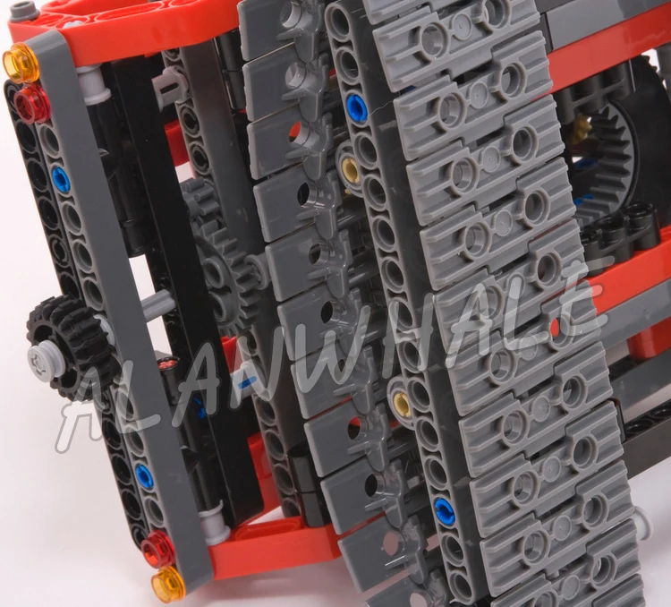 760 шт. Techinic 2в1 Новая серия экскаватор погрузчик 20025 DIY фигурки строительные блоки