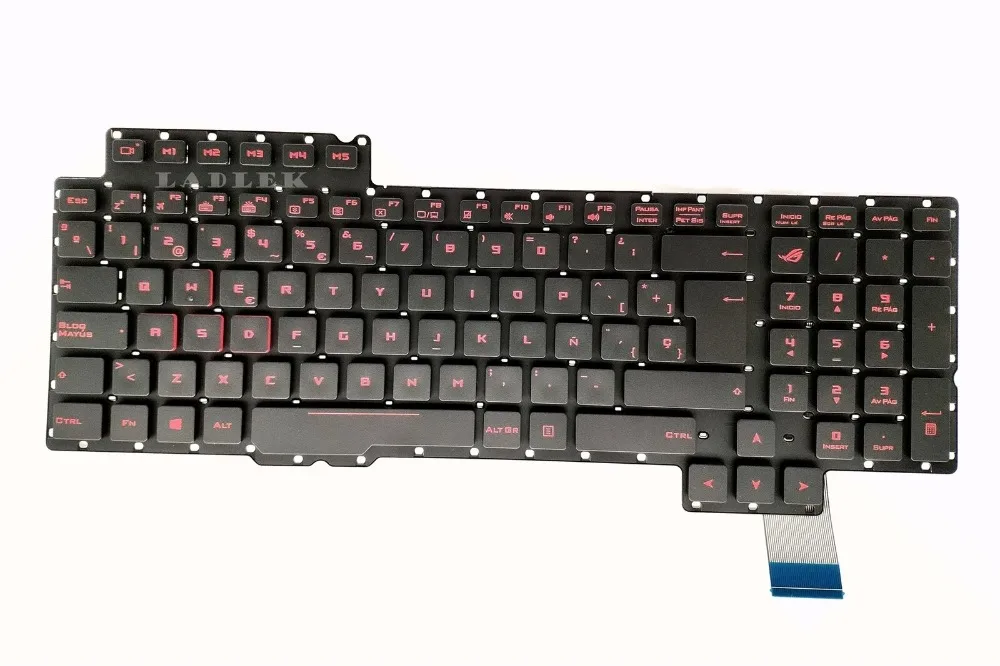 Испанская клавиатура для Asus Rog G752 G752VT G752VY G752VS G752VM g752vk | Компьютеры и офис