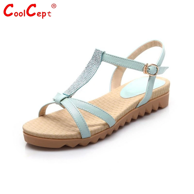 women real genuine leather bohemia slippers summer party flat sandals sexy fashion brand heeled ladies shoes