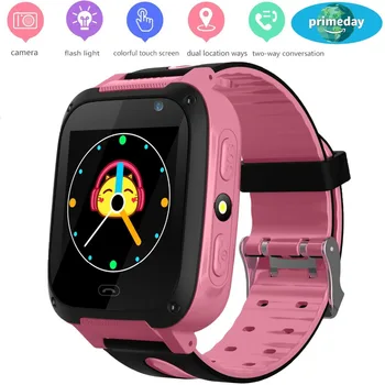

Class mode Touch Screen Smart Watch with Camera Flashlight SOS Call Location Device Tracker for Kid Monitoring S4