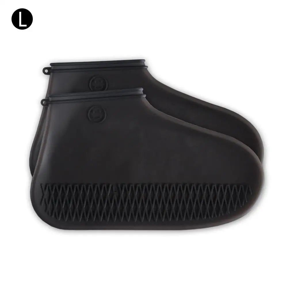 Rain Covers For Shoes Reusable Overshoes Household Merchandises Non-slip Waterproof Silicone Shoe Cover For Men Women Kids - Цвет: G