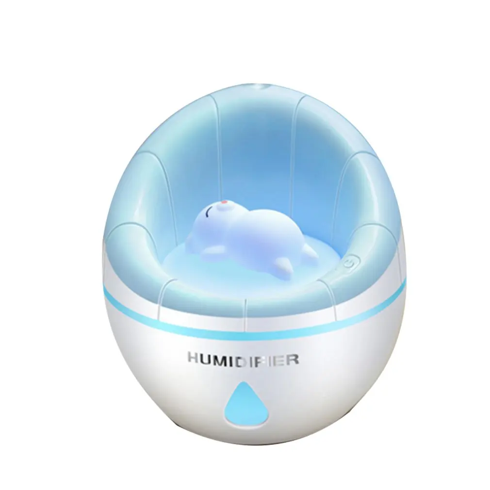 

3 in 1 Humidifier USB Air Humidifier Mist Diffuser Fan Lamp Home Office Desk Decor Sofa and Bear Design