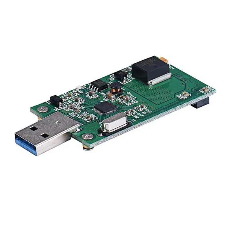 

Advanced 2018 Computer Adapter New Mini PCI-E mSATA To USB 3.0 External SSD Conveter Adapter Card