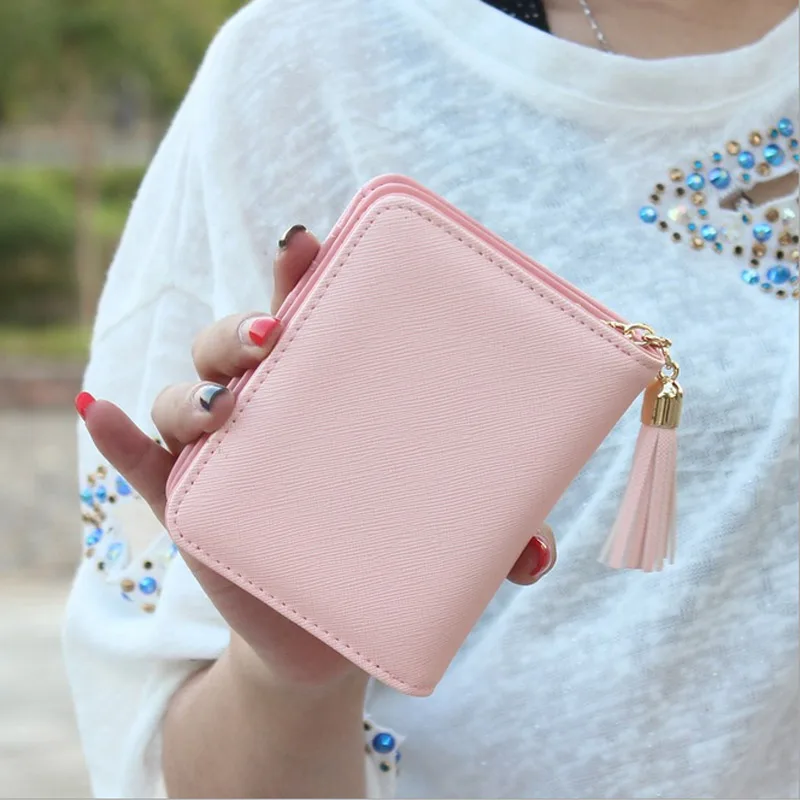 

Kawaii!!!Three-dimensional Cat Pattern Short Lady Purse Korean Woman Wallet Metal Zipper Female Money Clip MT100982