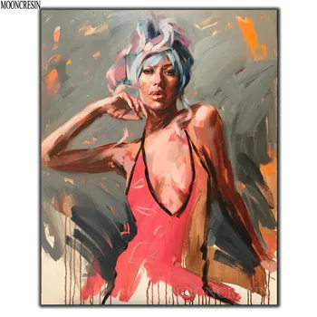 

Diy Diamond Painting Cross Stitch Coquettish Woman Needlework Diamond Embroidery Full Round Mosaic Decoration Resin Sticker Kits