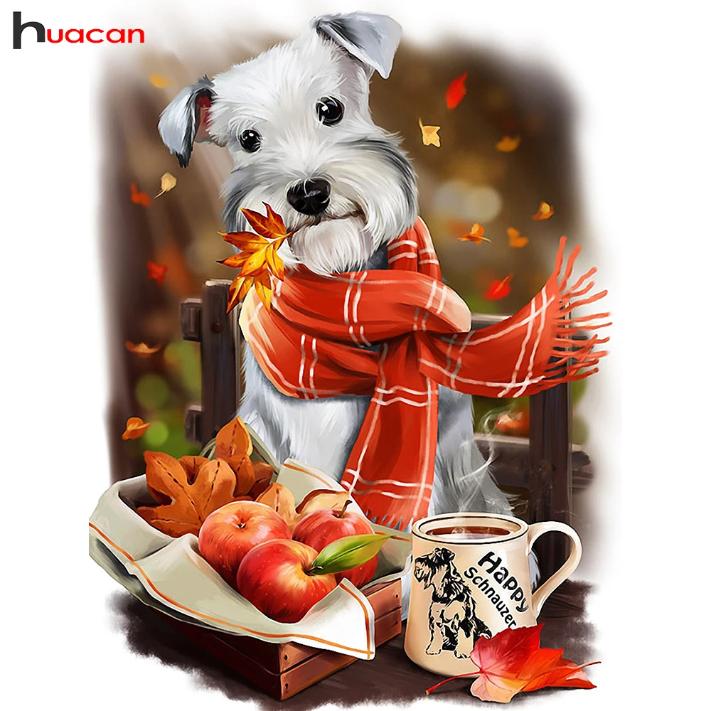 

5D DIY Diamond Mosaic Icon Rhinestone Dog Diamond Embroidery Full Square Drill Animals Diamond Painting Cross Stitch Unfinished