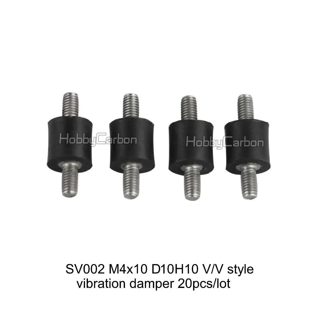 SV002 20pcs/lot M4x10 D10H10 V/V style VIBRATION DAMPER for camera mountin Parts & Accessories