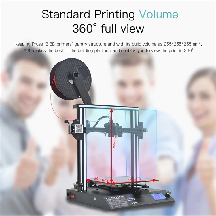 3dprinter Geeetech A20 DIY 3d Printer High Accuracy Fast Assembly With GT2560 Board Aluminum Profile Frame Break-Resuming Capability 3d printer designs