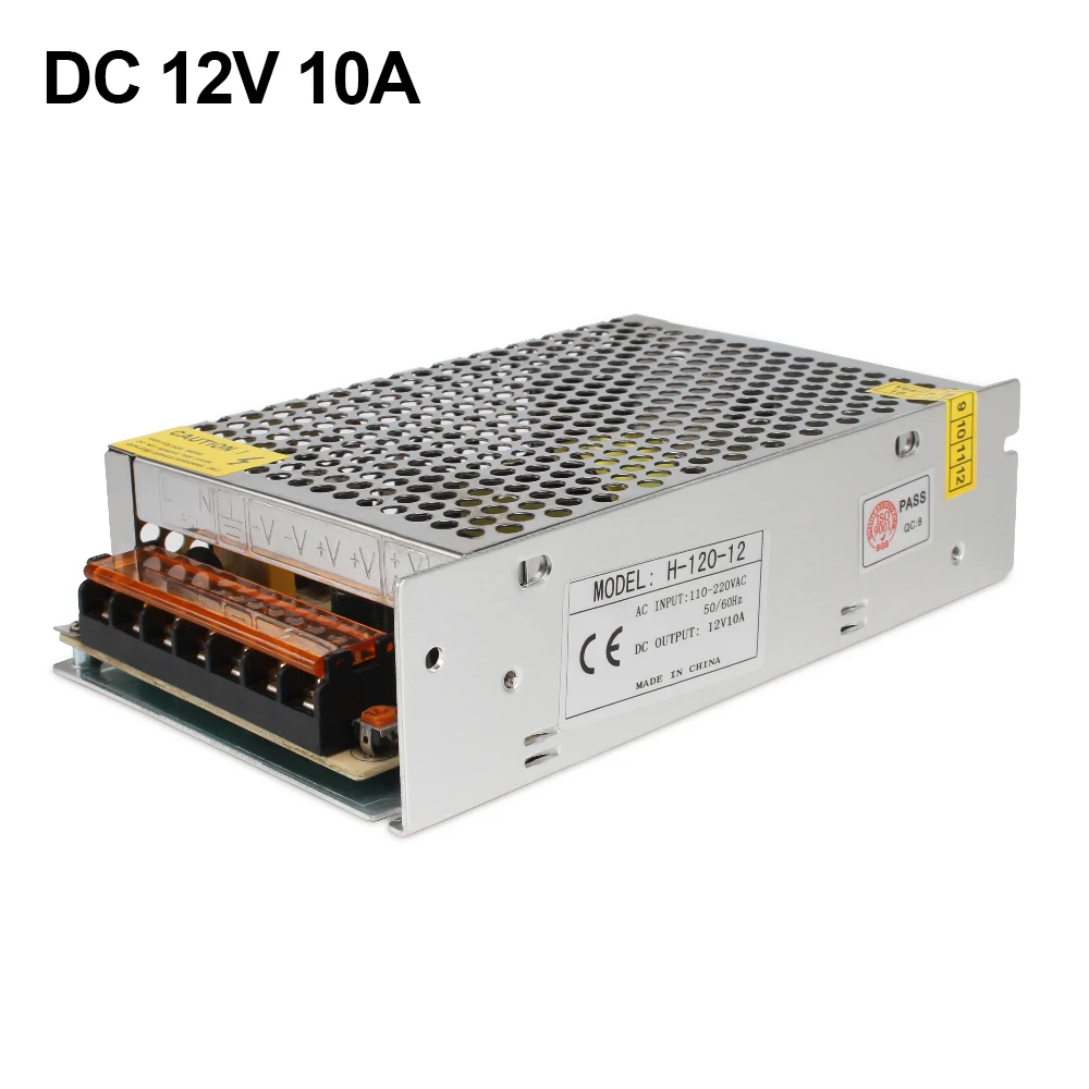 12 V Питание DC12V блок 1A 2A 3A 5A 8A 10A 15A 20A 30A трансформатор переменного тока 110V 220V DC/DC 12 вольт 12В Светодиодный драйвер для Светодиодные ленты