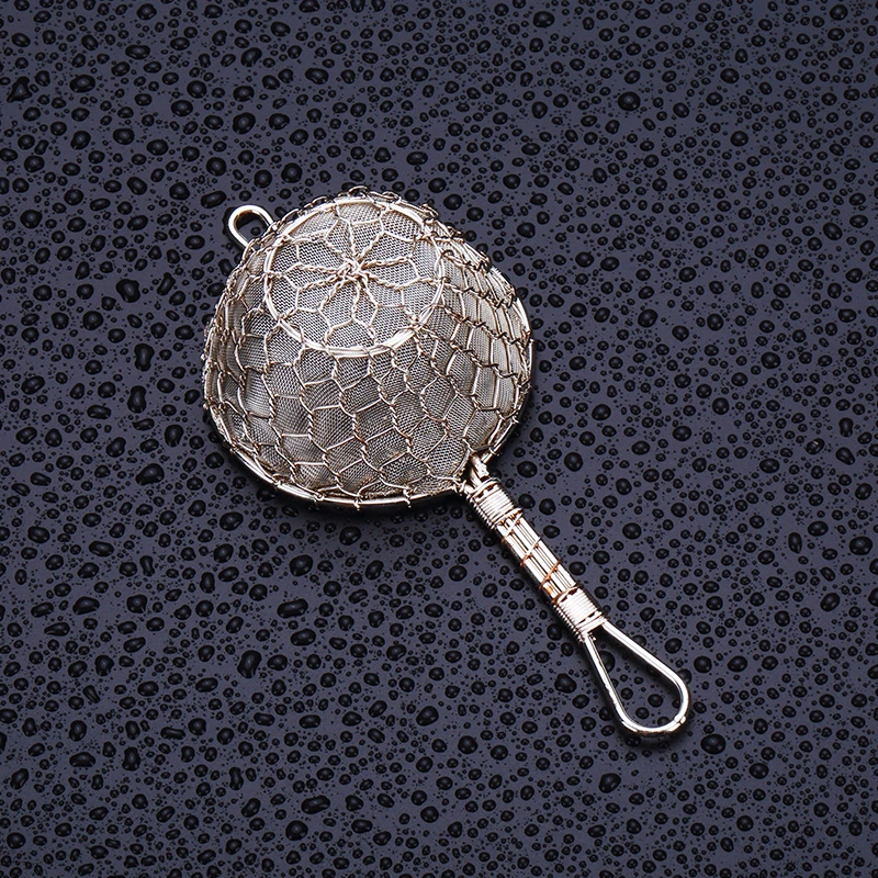 

1pcs Fine Copper handcrat Conical Cocktail Sieve Great For Removing Bit From Juice Julep Strainer Cocktail Strainer